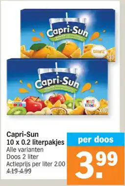Albert Heijn Capri-Sun aanbieding