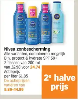 Albert Heijn Nivea zonbescherming aanbieding