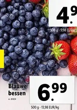 Lidl Blauwe bessen aanbieding