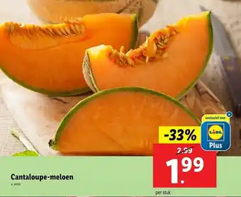 Lidl Cantaloupe-meloen aanbieding