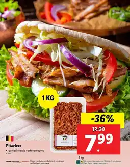 Lidl Pitavlees aanbieding