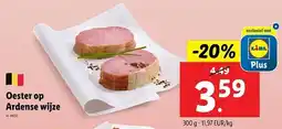 Lidl Oester op Ardense wijze aanbieding