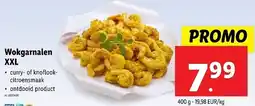 Lidl Wokgarnalen XXL aanbieding