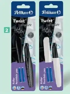 Carrefour Vulpen Twist Structure + 2 inktpatronen aanbieding