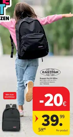 Carrefour Rugzak Out Of Office aanbieding