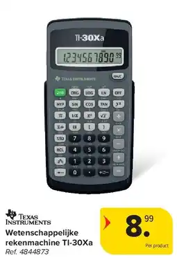 Carrefour Wetenschappelijke rekenmachine TI-30Xa aanbieding