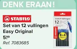Carrefour Set van 12 vullingen Easy Original aanbieding