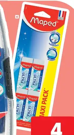 Carrefour Set van 4 gommen Technic Ultra aanbieding