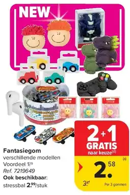 Carrefour Fantasiegom aanbieding