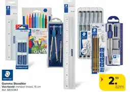 Carrefour Gamma Staedtler aanbieding