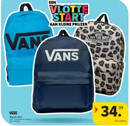 Carrefour Rugzak Vans aanbieding