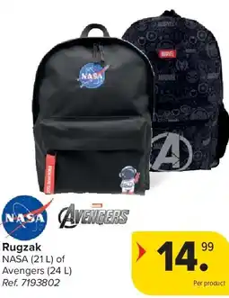 Carrefour Rugzak aanbieding