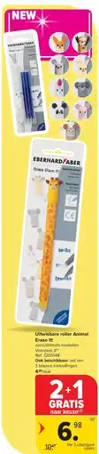Carrefour Uitwisbare roller Animal Erase It! aanbieding