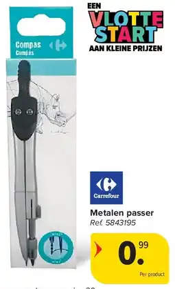 Carrefour Metalen passer aanbieding