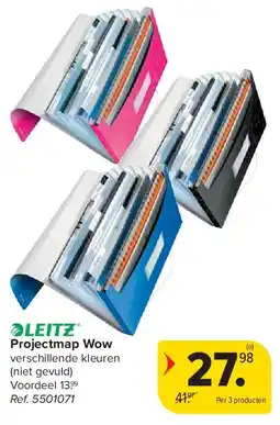 Carrefour Projectmap Wow aanbieding