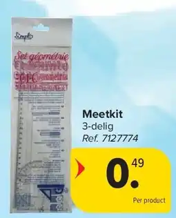 Carrefour Meetkit aanbieding