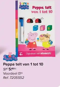 Carrefour Peppa telt van 1 tot 10 aanbieding