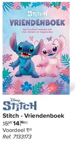 Carrefour Stitch - Vriendenboek aanbieding