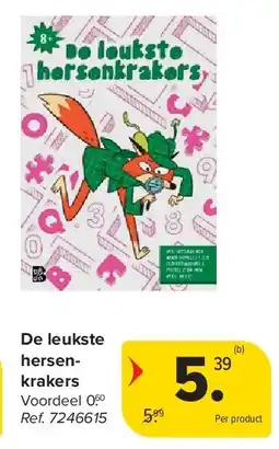 Carrefour De leukste hersenkrakers aanbieding