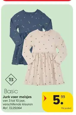 Carrefour Jurk voor meisjes aanbieding