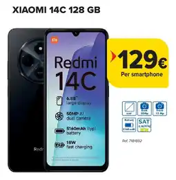Carrefour XIAOMI 14C 128 GB aanbieding