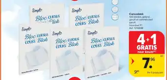 Carrefour Cursusblok aanbieding