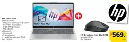 Carrefour HP 15-FD0109 + HP Draadloze muis Silent 280 aanbieding