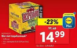 Desperados Bier met tequilasmaak