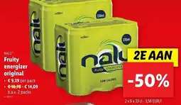 Lidl Nalu Fruity energizer original aanbieding