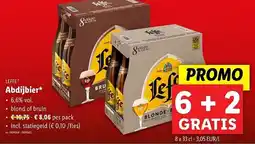 Lidl Leffe Abdijbier aanbieding