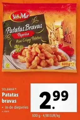 Lidl Sol&mar Patatas bravas aanbieding