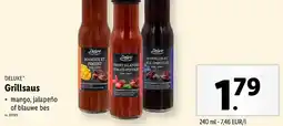Lidl Deluxe Grillsaus aanbieding