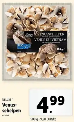 Lidl Deluxe Venusschelpen aanbieding