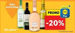Lidl Alle wijnen aanbieding