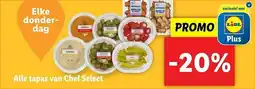 Lidl Alle tapas van Chef Select aanbieding