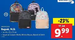 Lidl Undercover Rugzak aanbieding