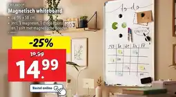 Lidl Crelando Magnetisch whiteboard aanbieding