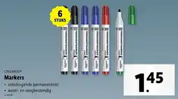 Lidl Crelando Markers aanbieding