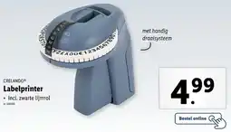 Lidl Crelando Labelprinter aanbieding