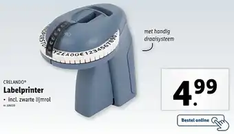 Lidl Crelando Labelprinter aanbieding