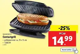 Lidl Silvercrest Contactgrill aanbieding