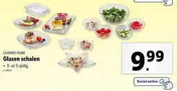 Lidl Livarno Home Glazen schalen aanbieding