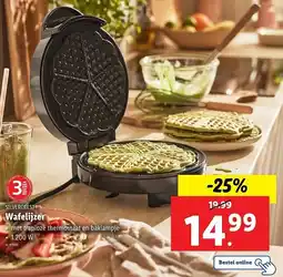 Lidl Silvercrest Wafelijzer aanbieding
