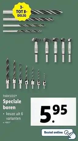 Lidl Parkside Speciale boren aanbieding