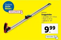 Lidl Parkside Zaaggeleider aanbieding