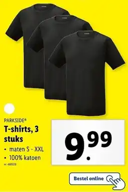 Lidl Parkside T-shirts aanbieding
