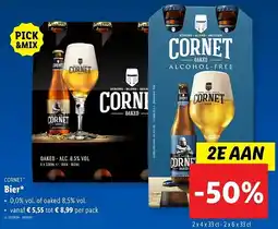 Lidl Cornet Bier aanbieding