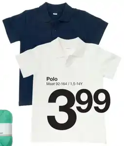 Zeeman Polo aanbieding
