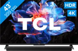 Coolblue TCL 43 Led P61K 4K (2025) + TCL S45H 2.0 Soundbar aanbieding