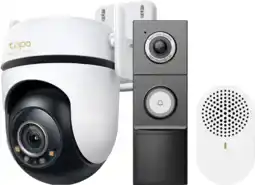 Coolblue TP-Link Tapo C530WS + D235 Smart Battery & Wired Doorbell aanbieding